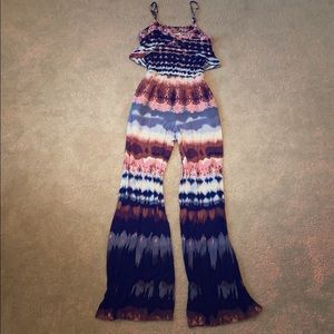 Tie dye jumpsuit